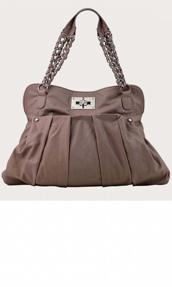 Wallis Mink Pleat Pocket Shoulder Bag, £38