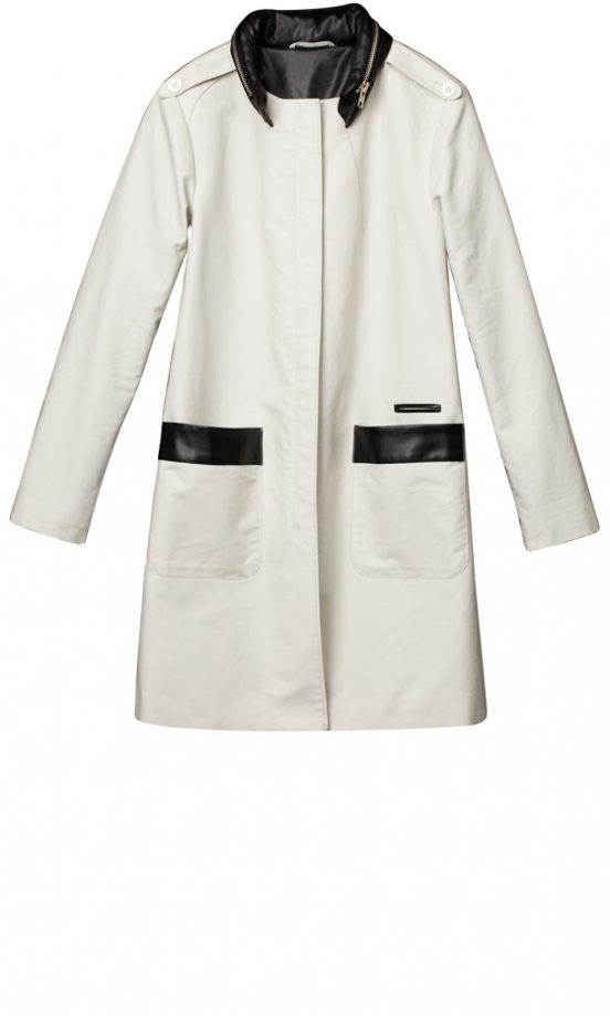 H&M White Raincoat, Spring/Summer 2011