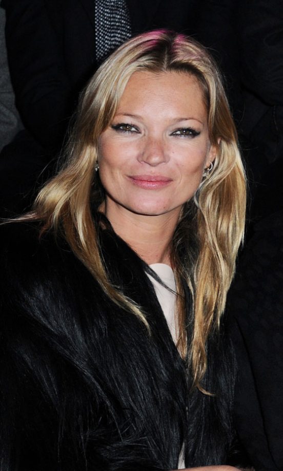 Kate Moss At The Etam Lingerie Fashion Show In Paris, 2011