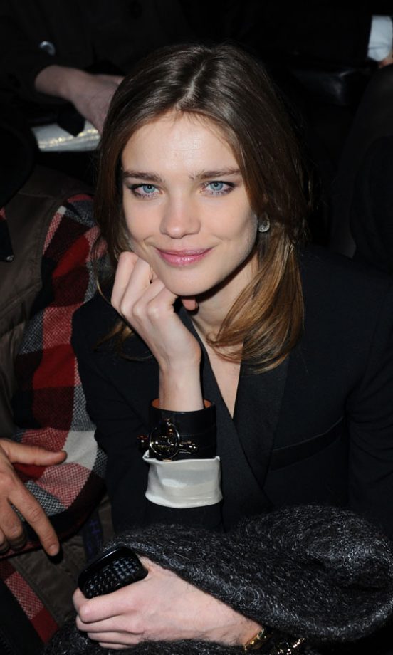 Model Natalia Vodianova At The Etam Lingerie Fashion Show In Paris, 2011