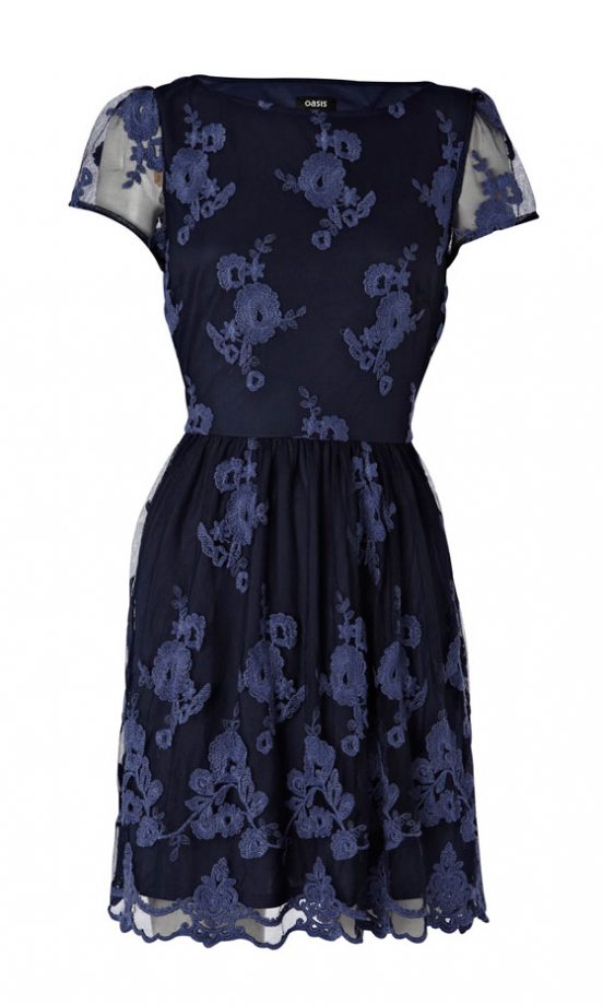 We Love This Cute Navy Lace Dress From Oasis For Spring/Summer 2011