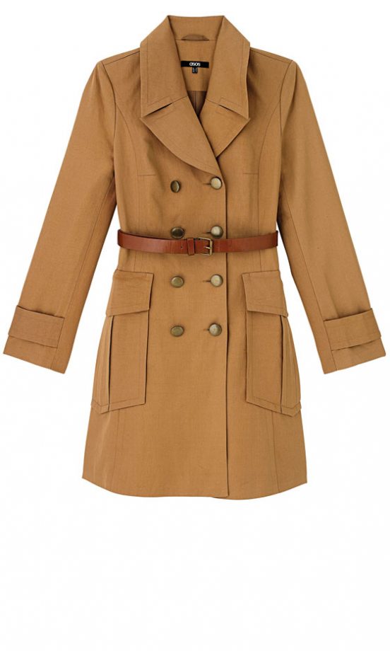 Asos '70s Belted Mac, £80