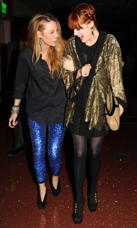 New BFFs Blake Lively And Florence Welch Party Over The Holidays At The Opening Of Marquee Nightclub, Vegas