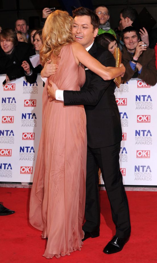 Tess Daly And Brian Dowling At The National Television Awards 2011
