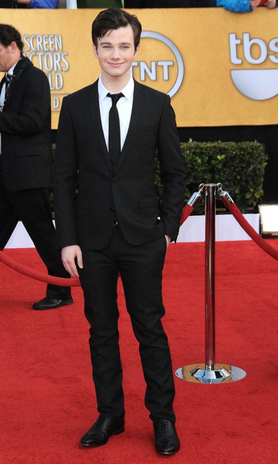Chris Colfer At The Screen Actors Guild Awards, 2011