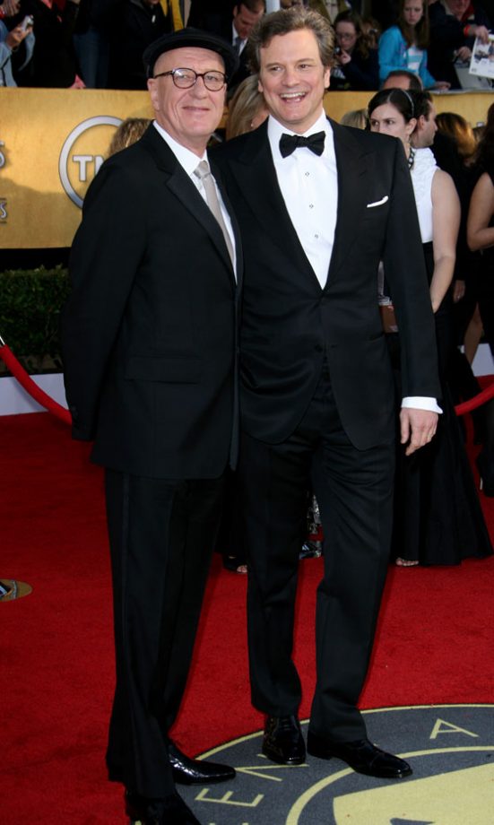 Geoffrey Rush And Colin Firth At The Screen Actors Guild Awards, 2011