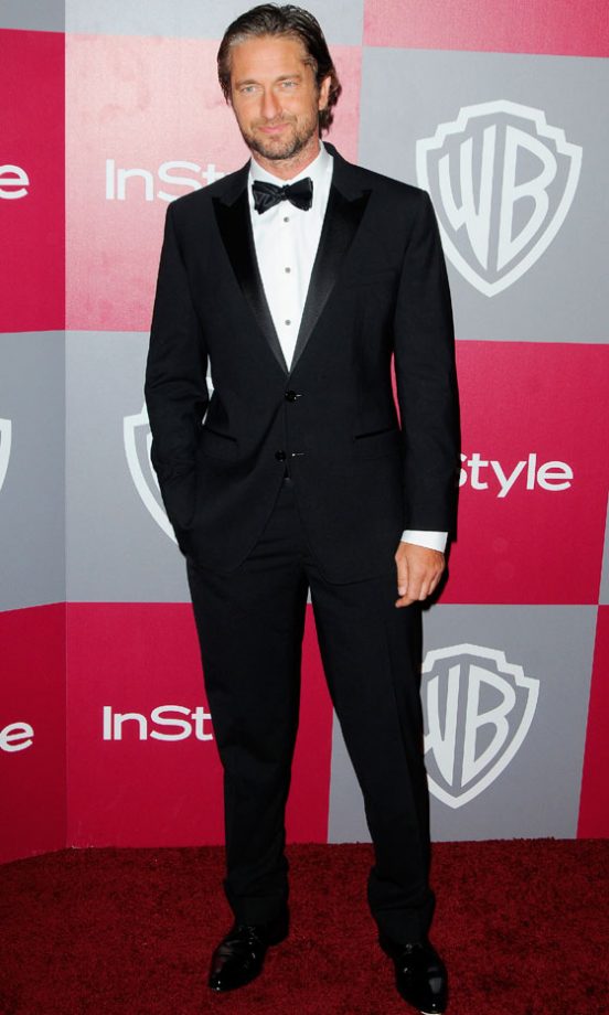 Gerard Butler At The Golden Globes 2011 Warner Bros And Instyle Magazine After Party