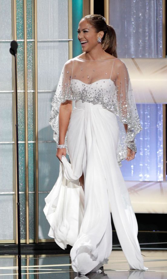Jennifer Lopez At The Golden Globe Awards, 2011
