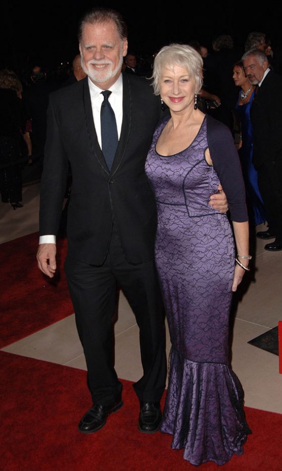 Helen Mirren And Husband Taylor Hackford At The 2011 Palm Springs Film Awards