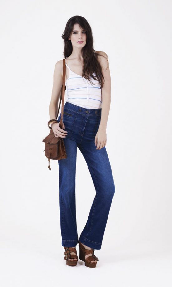 Get This Season's Seventies Look With Warehouse High Waisted Flares, £50