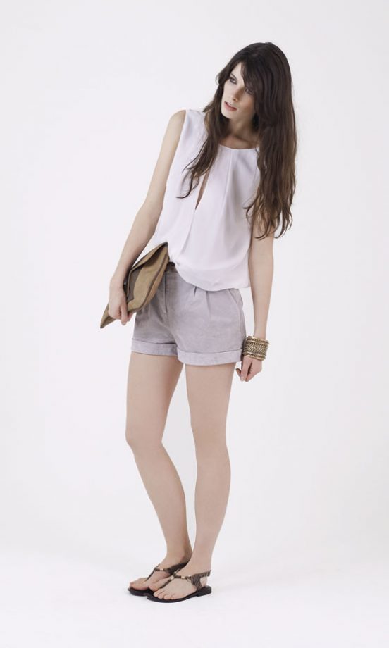 Warehouse Spring/Summer 2011: Top, £45 And Shorts, £68