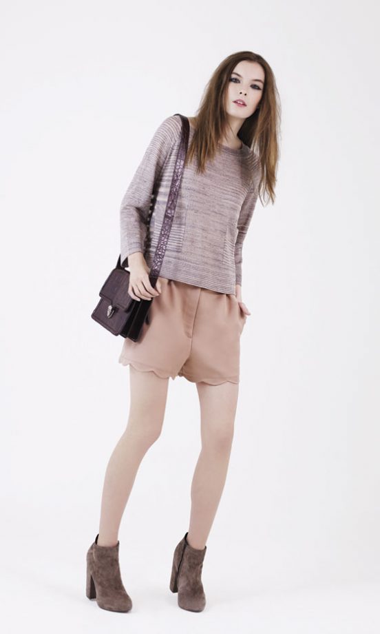 A Light Knit From Warehouse Spring/Summer 2011 Will Carry You Through The Seasons: Jumper, £38 And Shorts, £35