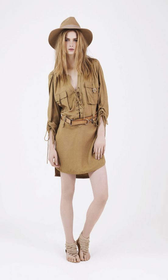 Warehouse Spring/Summer 2011: Tunic, £55, Hat, £16 And Belt, £25