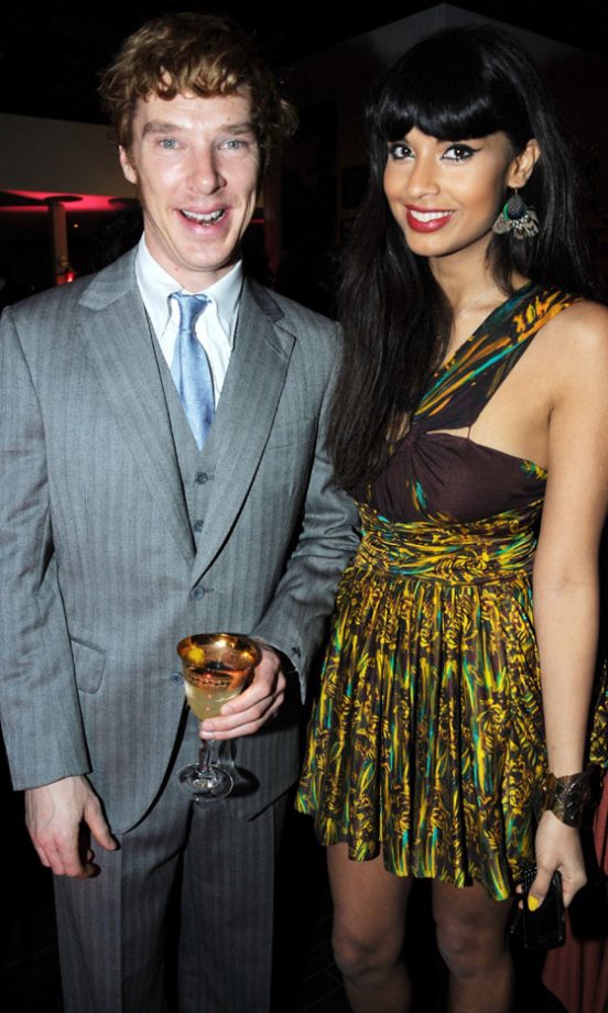 Benedict Cumberbatch And Jameela Jamil At The Instyle/Bafta Best Of British Party, 2011