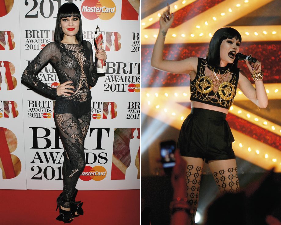 Jessie J on wearing quirky outfits on the red carpet and on stage at the Brit Awards Nominations party 2011