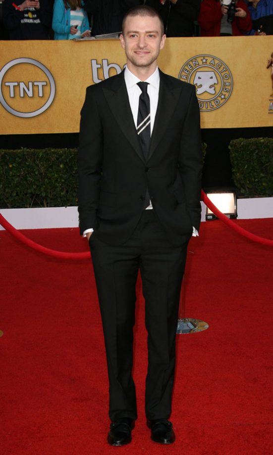 Justin Timberlake At The Screen Actors Guild Awards, 2011