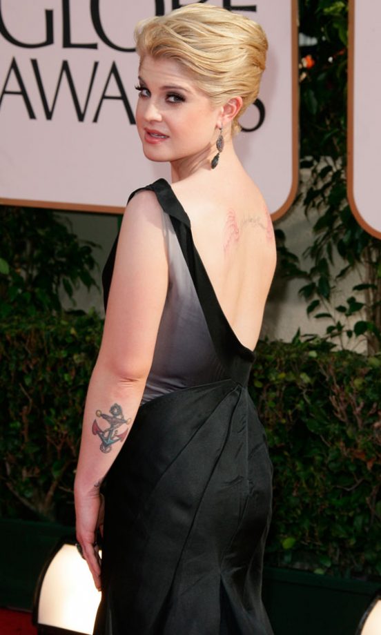Kelly Osbourne At The Golden Globe Awards, 2011