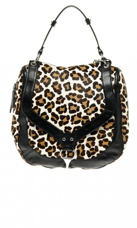 Karen Millen Leopard Print Pony Bag, £199