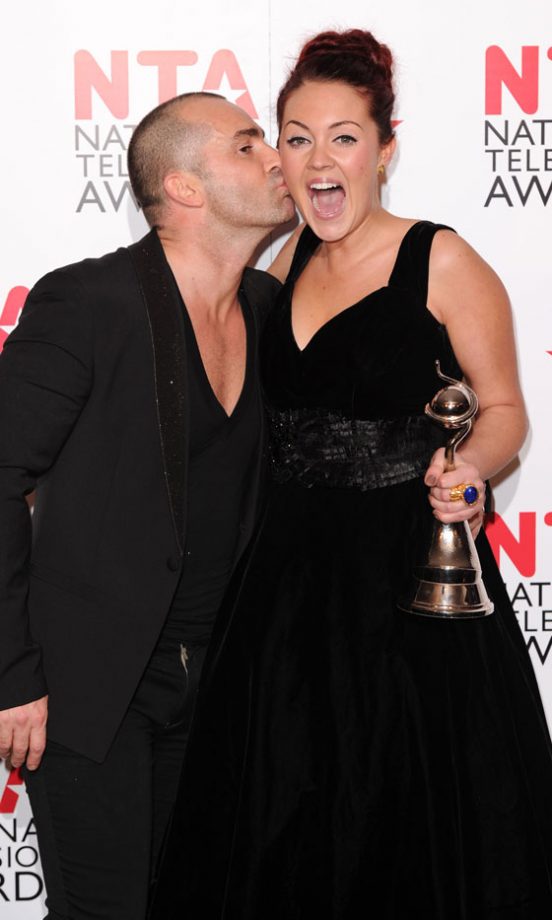 Louie Spence And Lacey Turner At The National Television Awards 2011