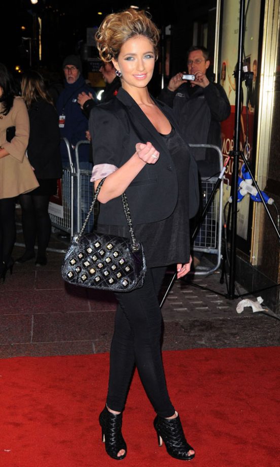 Chantelle Houghton At The London Film Premiere Of Morning Glory, 2011