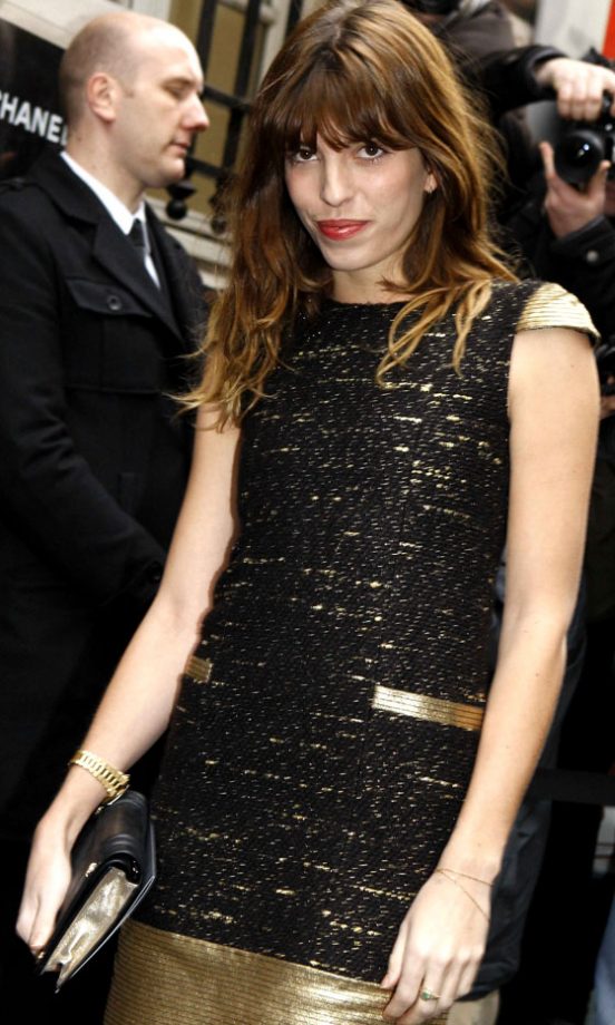 Lou Doillon At The Chanel Haute Couture SS11 Show In Paris, 2011