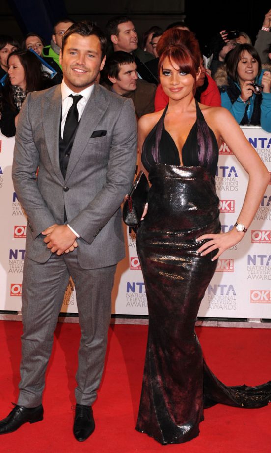 Mark Wright And Amy Childs At The National Television Awards 2011