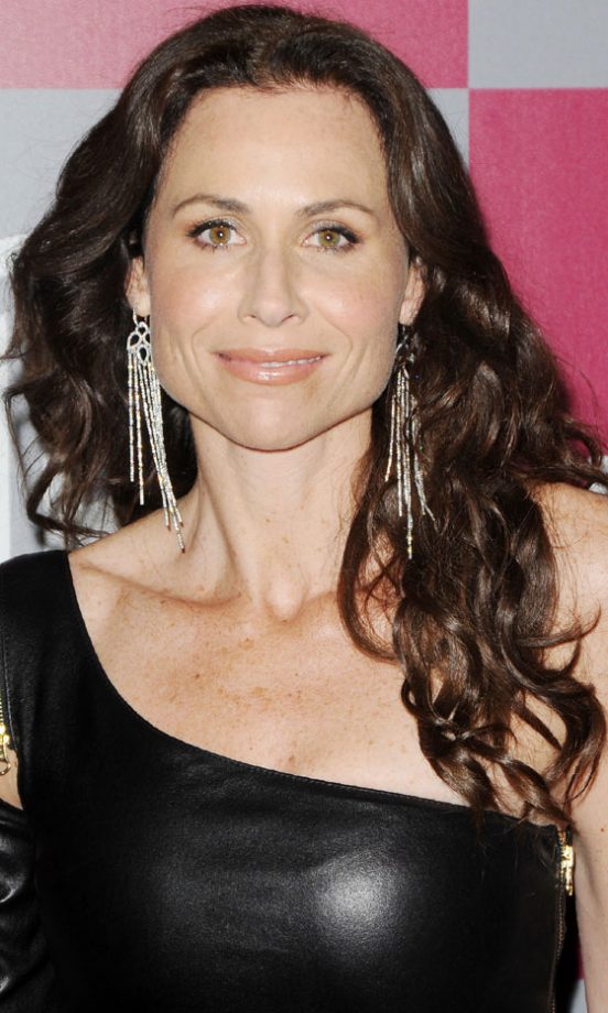 Minnie Driver With A Super-Glossy Hairstyle At The Golden Globe Awards, 2011