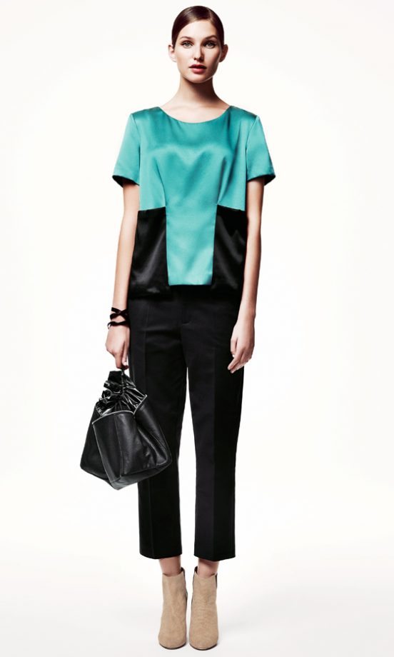 H&M's Colour Block Top Is Great For Work