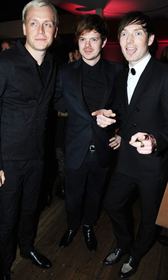 Mr Hudson, Richard Jones And Dan Gillespie Sells At The Instyle/Bafta Best Of British Party, 2011