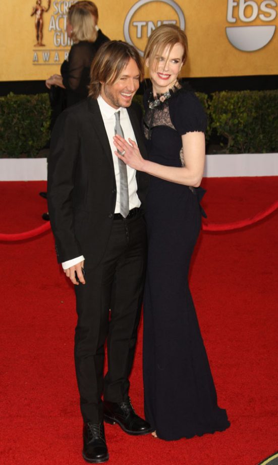 Keith Urban And Nicole Kidman At The Screen Actors Guild Awards, 2011