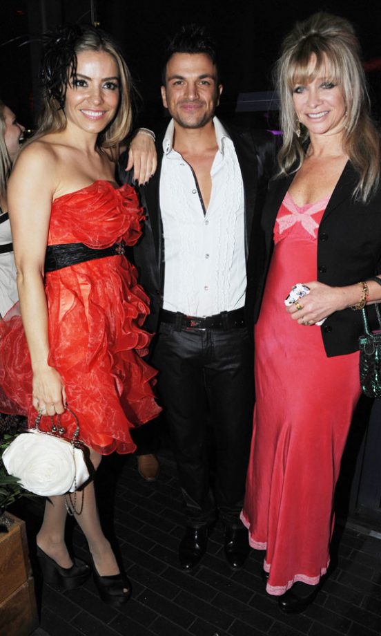 Elen Rivas And Peter Andre Party With Jo Wood At The Instyle/Bafta Best Of British Party, 2011