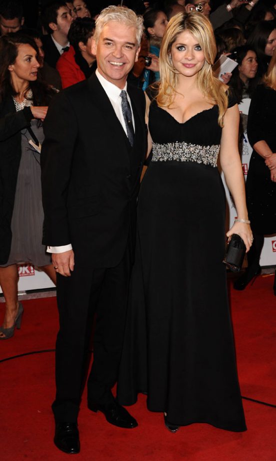 Holly Willoughby And Phillip Schofield At The National Television Awards 2011