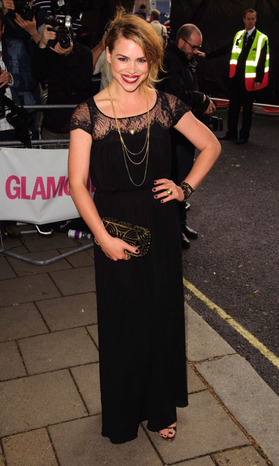 Billie Piper Channels Old School Glamour At Glamour Magazine's Women Of The Year Awards, June 2010