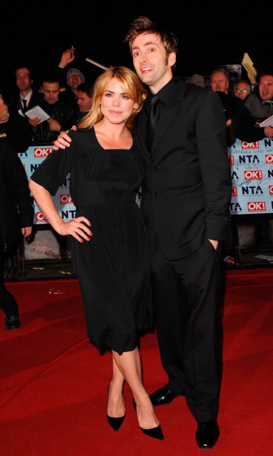 Billie Piper And David Tennant At The National Television Awards, October 2006