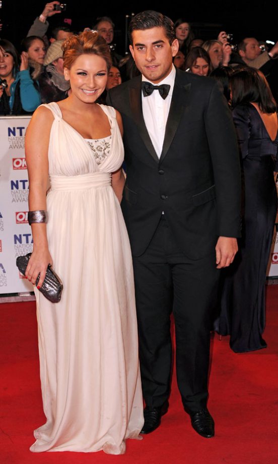 Sam Faiers And James Argent At The National Television Awards 2011