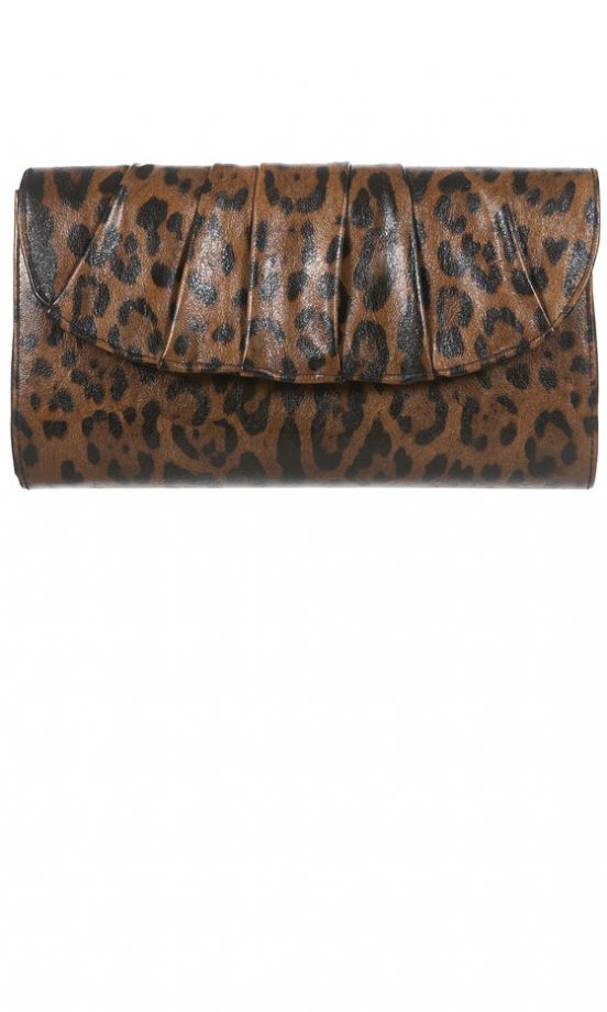 Topshop Hard Leopard Clutch Bag, £28