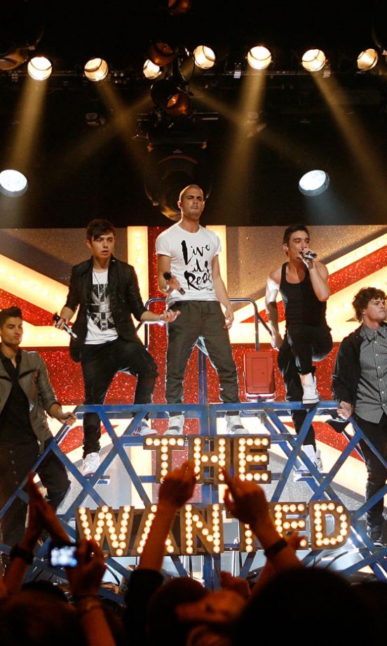 The Wanted Perform After Being Nominated For Best British Single At The Brit Awards 2011 Nominations Party