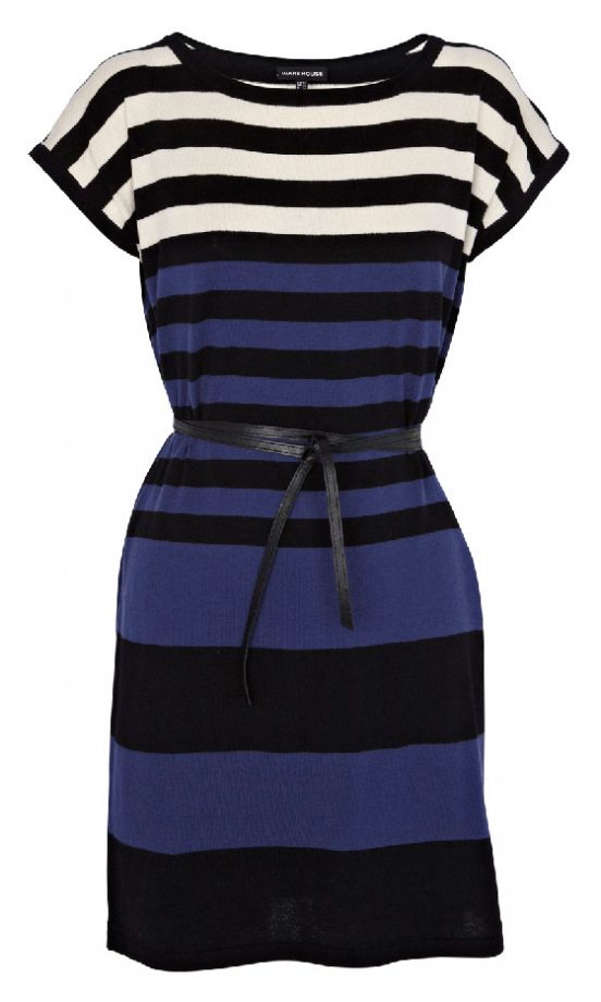 Warehouse Stripe Column Dress, £40