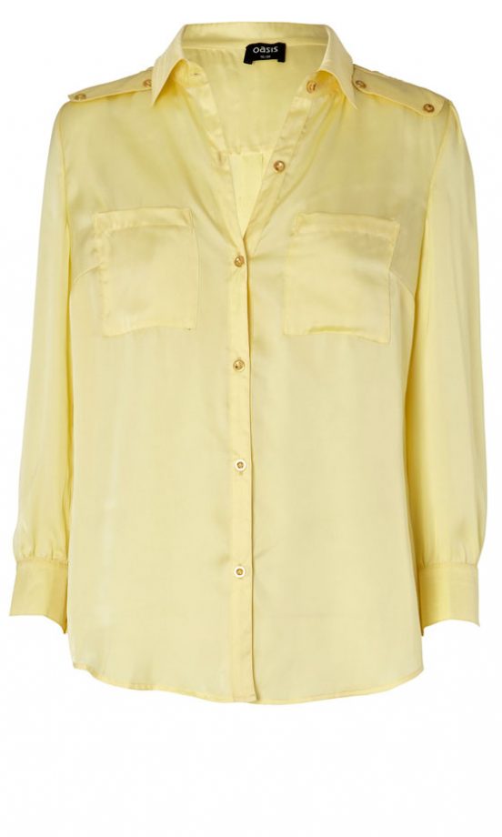 We Love This Summery Yellow Blouse From Oasis' Spring/Summer 2011 Collection