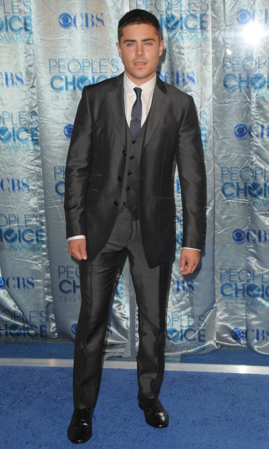 Zac Efron At The People's Choice Awards 2011