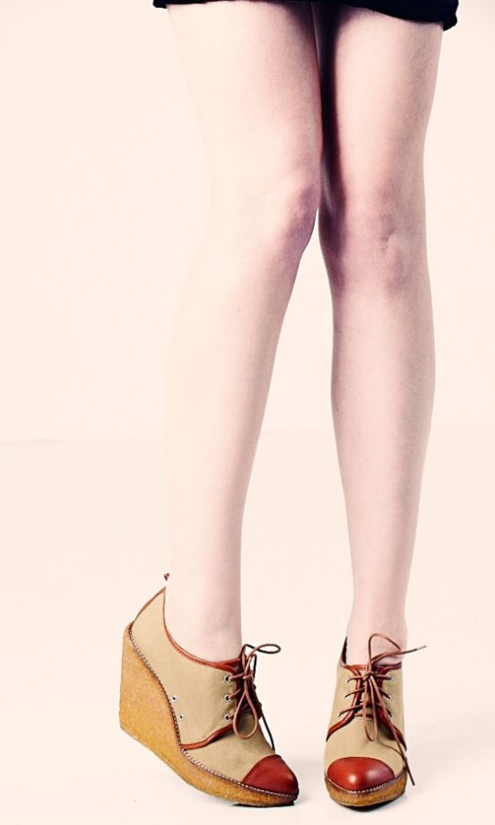 Mango Red And Beige Wedge Shoe, £69.90 - In Stores Only