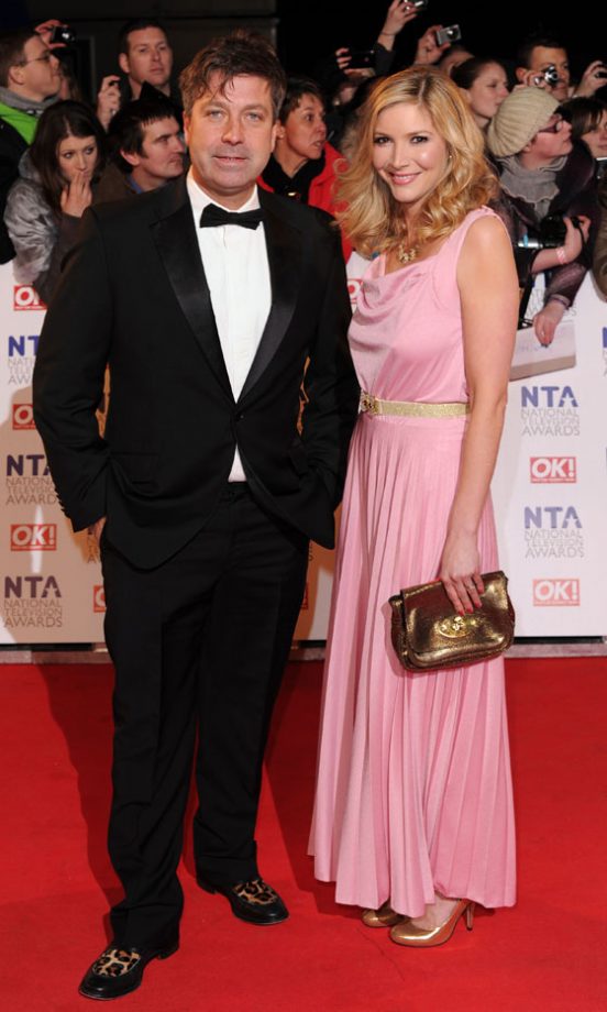 John Torode And Lisa Faulkner At The National Television Awards 2011