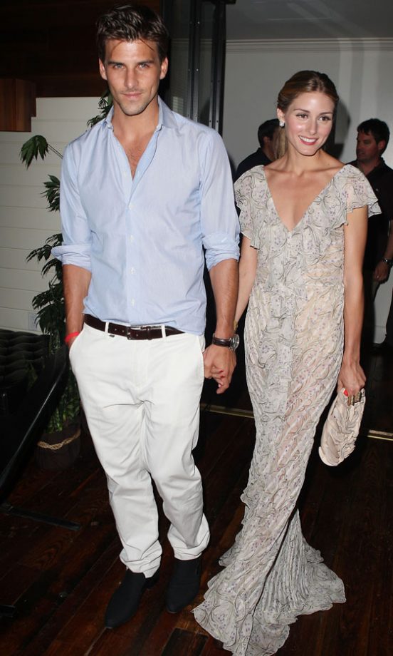 Olivia Palermo Wearing A Kate Moss For Topshop Dress, 2009