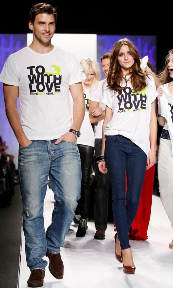 Olivia Palermo Walking The Catwalk For The Naomi Campbell Fashion For Relief Haiti Show, 2010