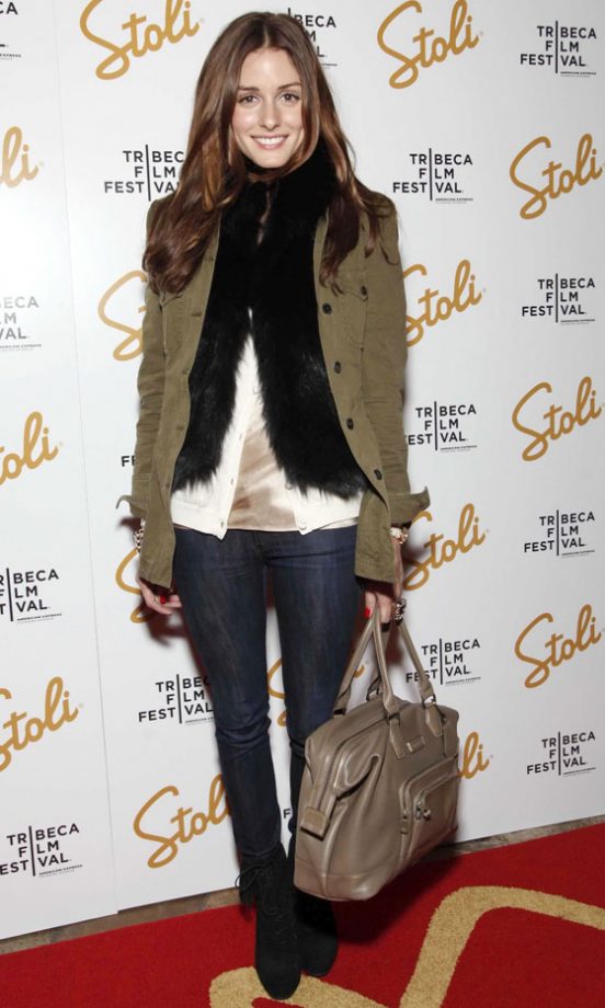Olivia Palermo In A Military Style Blazer, 2010