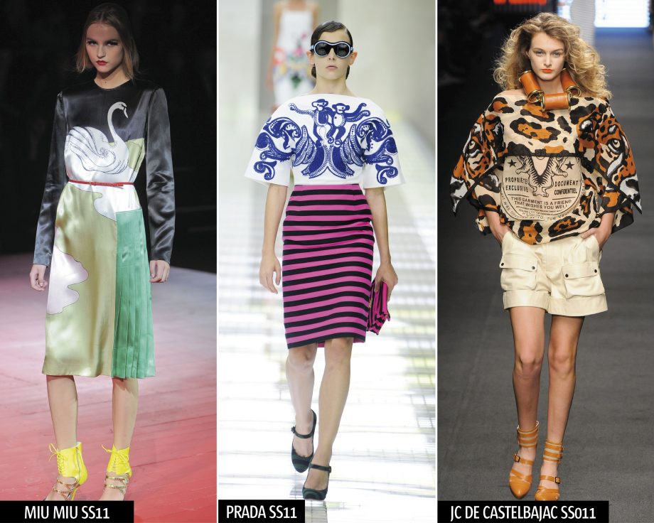 Miu Miu, Prada and Jean Charles De Castelbajac Spring/Summer 2011