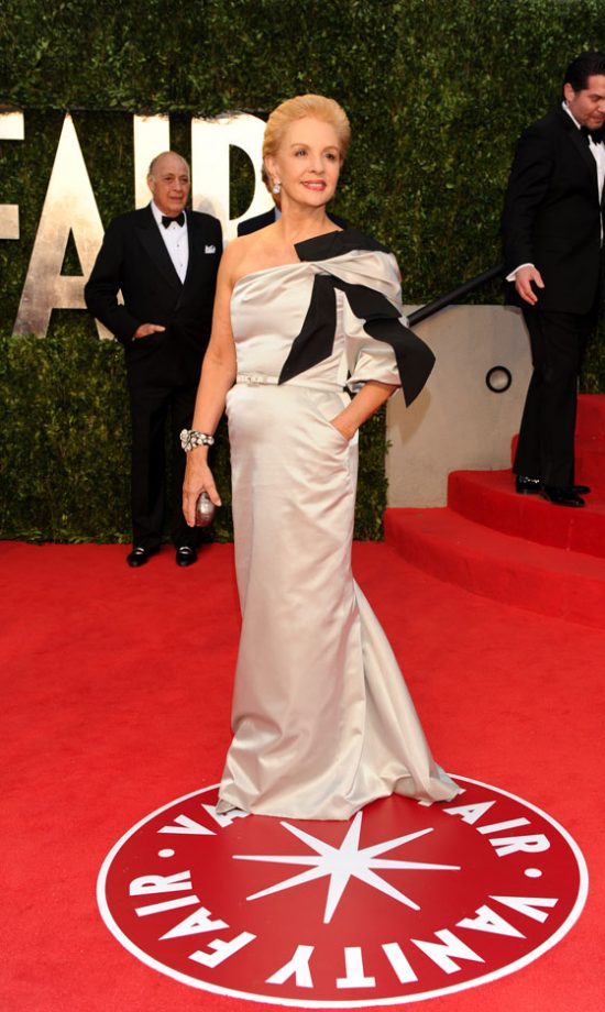 Carolina Herrera At The Vanity Fair Oscar After-Party 2011