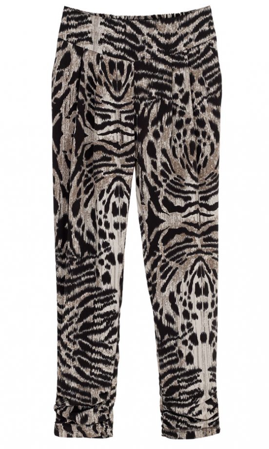 Dorothy Perkins Grey Tiger Harem Trousers, £29.50