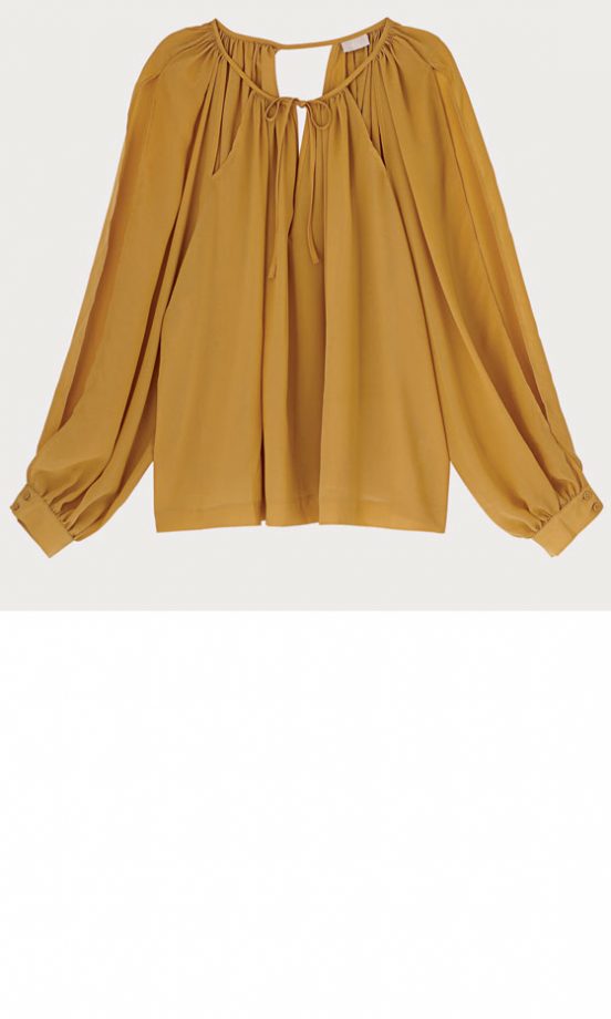 H&M Mustard Top, £24.99 - In Stores Only