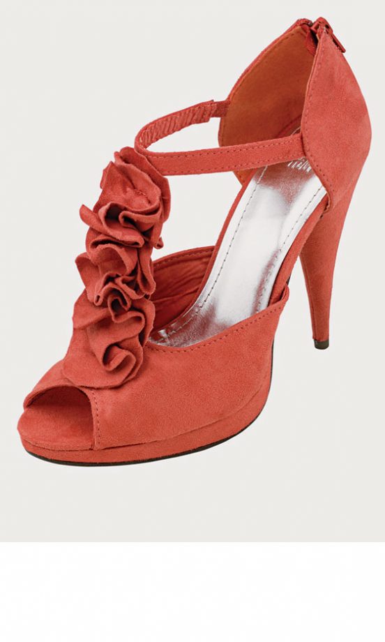 H&M Ruffle Peep Toe Shoe, £24.99 - In Stores Only